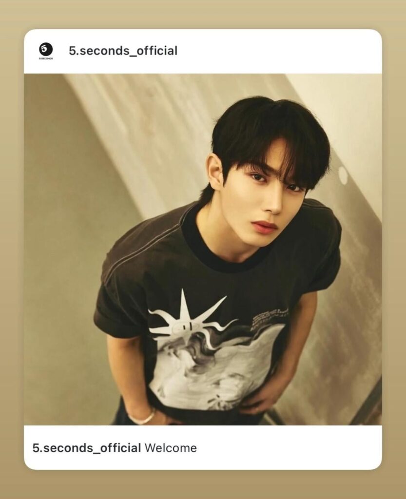 وقعت Ziwoo (ARrC السابقة) عقدًا حصريًا مع 5SECONDS Entertainment