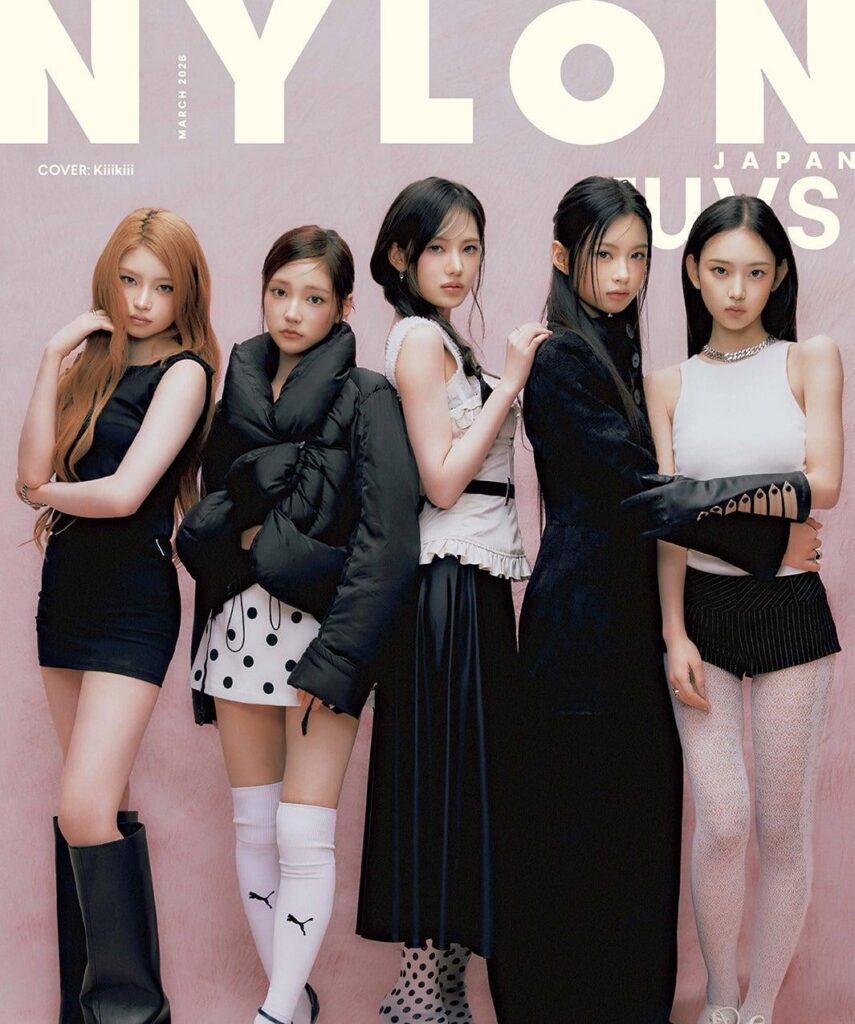 KiiiKiii - نايلون اليابان (غلاف إصدار مارس 2026)