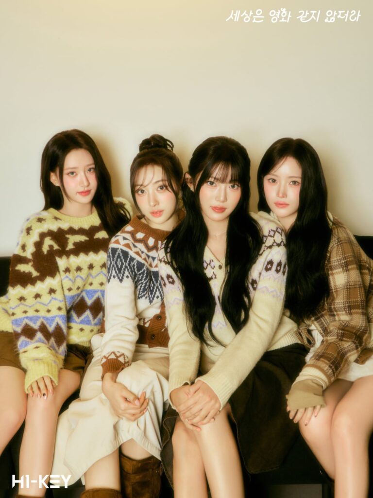 H1-KEY - أغنية رقمية فردية: العالم ليس مثل الفيلم (صورة المفهوم - مجموعة)