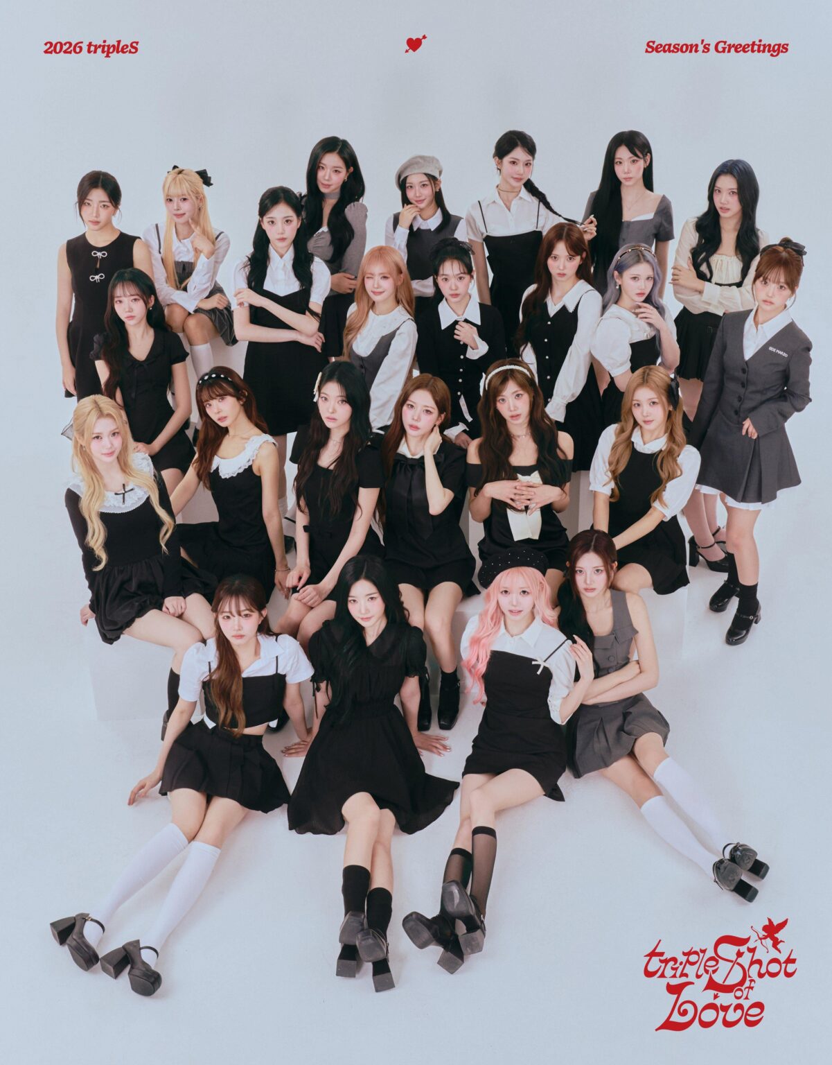 TripleS - تحيات موسم 2026: TripleShot of Love (صورة جماعية)