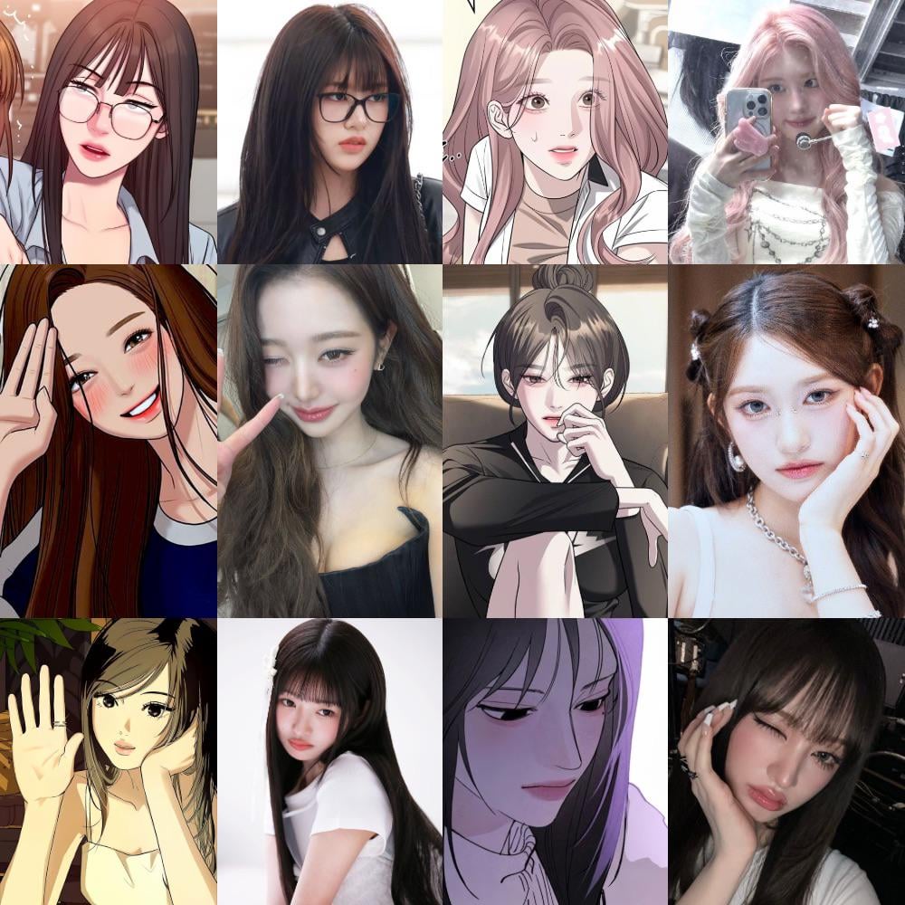 IVE مانهوا مشابهون