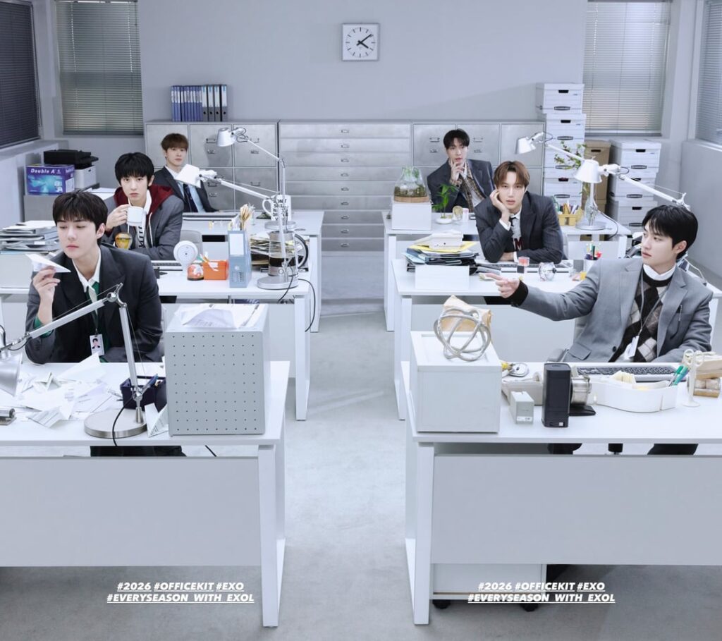 EXO - مجموعة تحيات موسم 2026 - Division Zero: EXO (الصورة المفاهيمية)