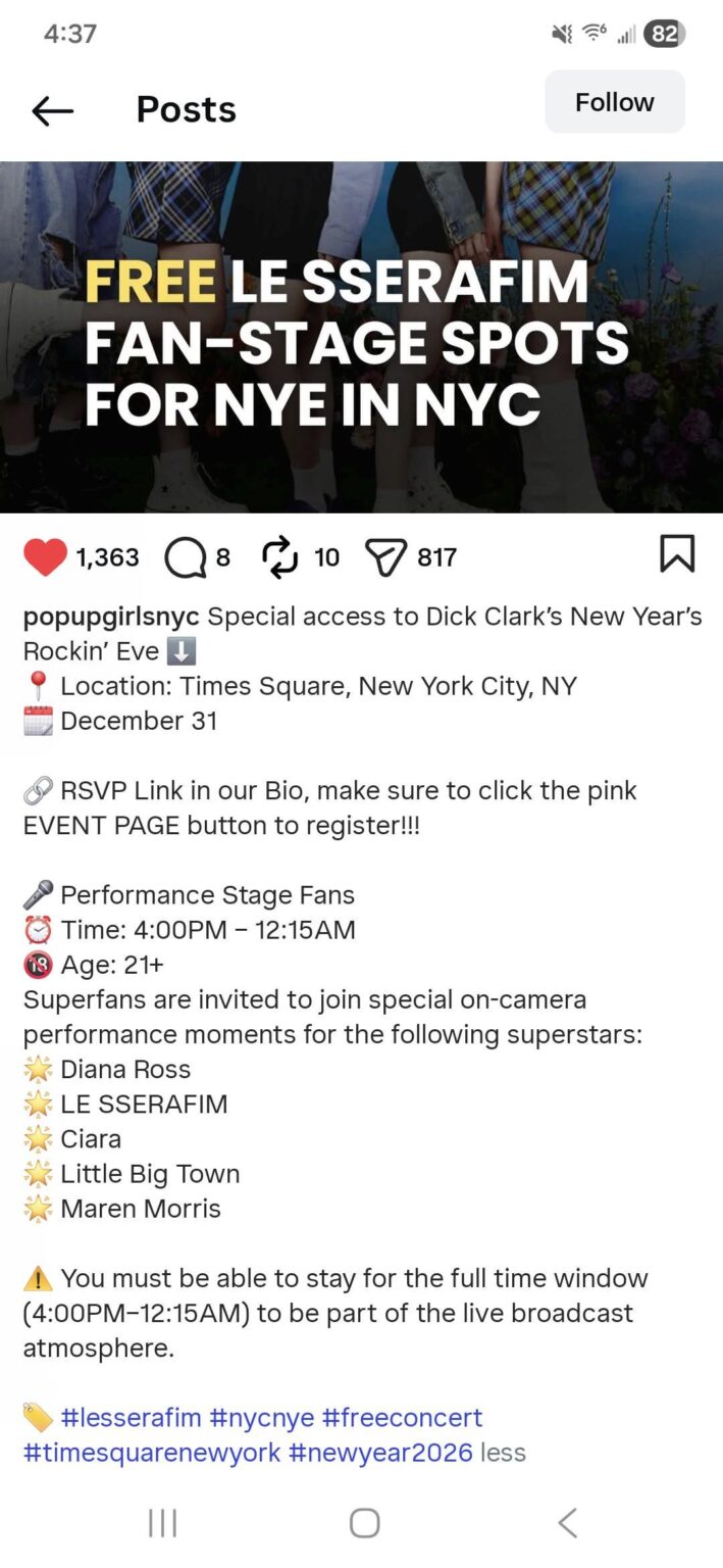 لقد رأيت هذا للتو على Instagram ولكني لا أرى رابطًا. هل يعرف أحد ما هذا أو لديه رابط؟