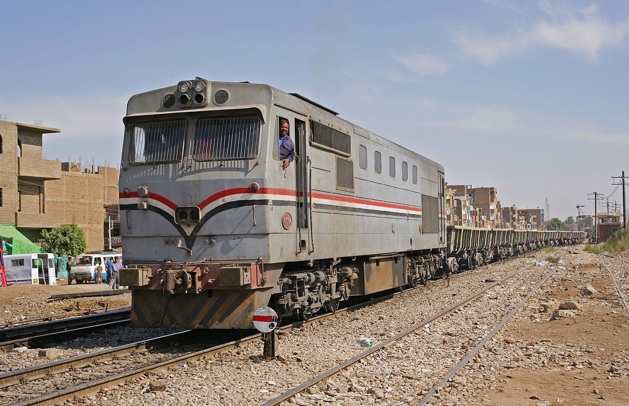 قطارات البضائع - السكك الحديدية في مصر