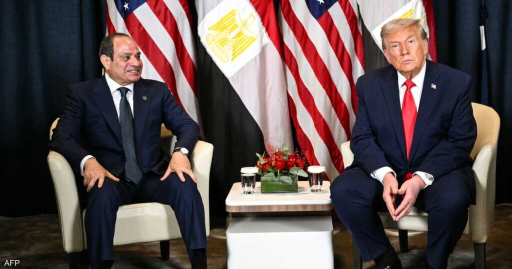ترامب يلتقي السيسي ويتحدث عن قضية سد النهضة "الخطيرة"