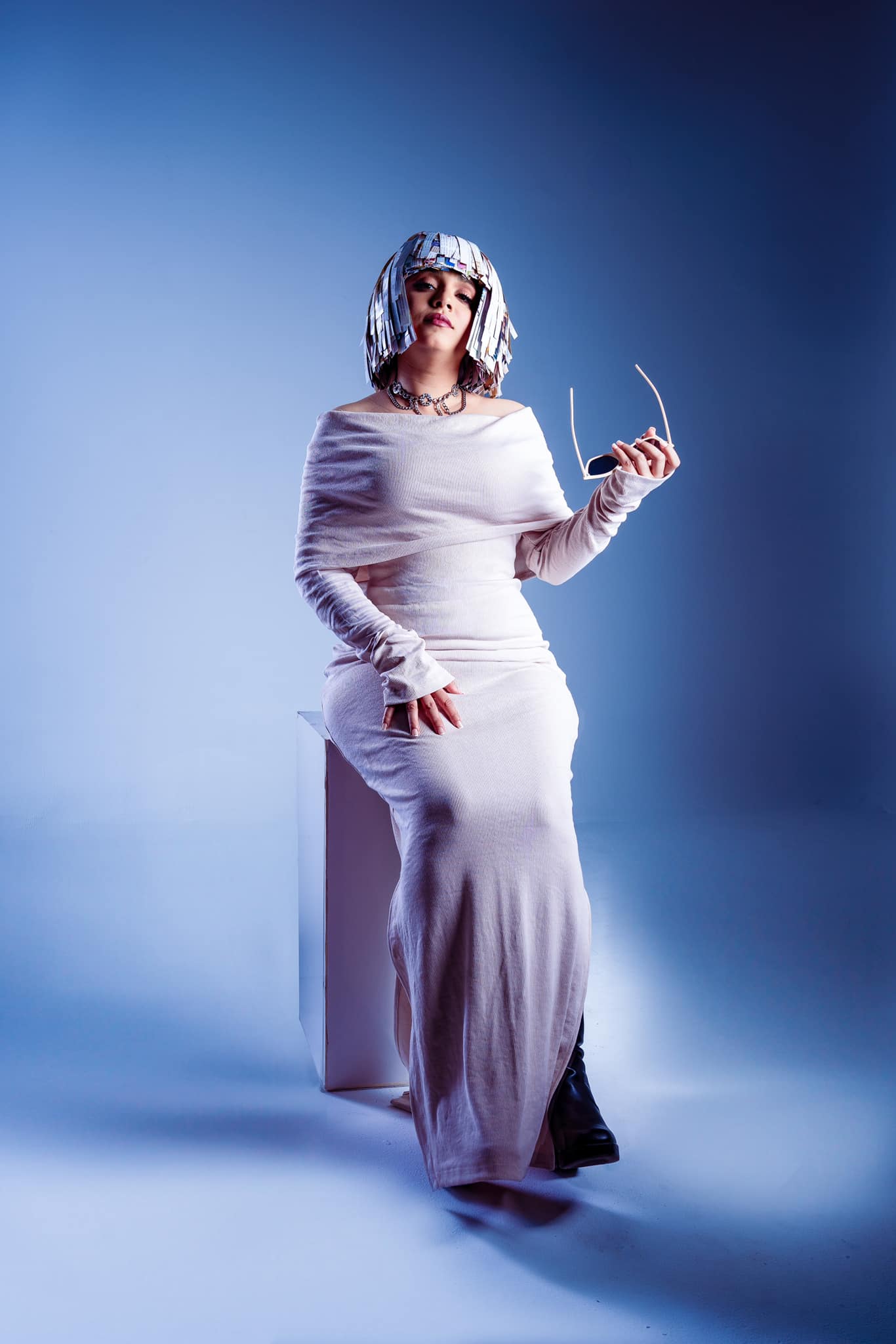 الفنانة رحمة أحمد الغير معتزلة للفن