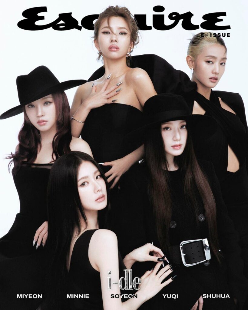 i-dle لإصدار Esquire Korea الرقمي