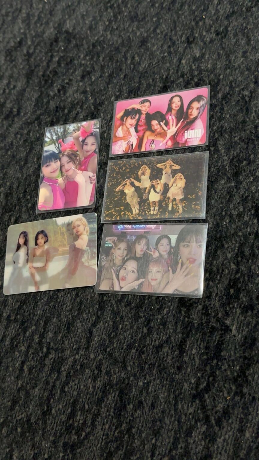 لدي بطاقات الصور الفوتوغرافية gidle