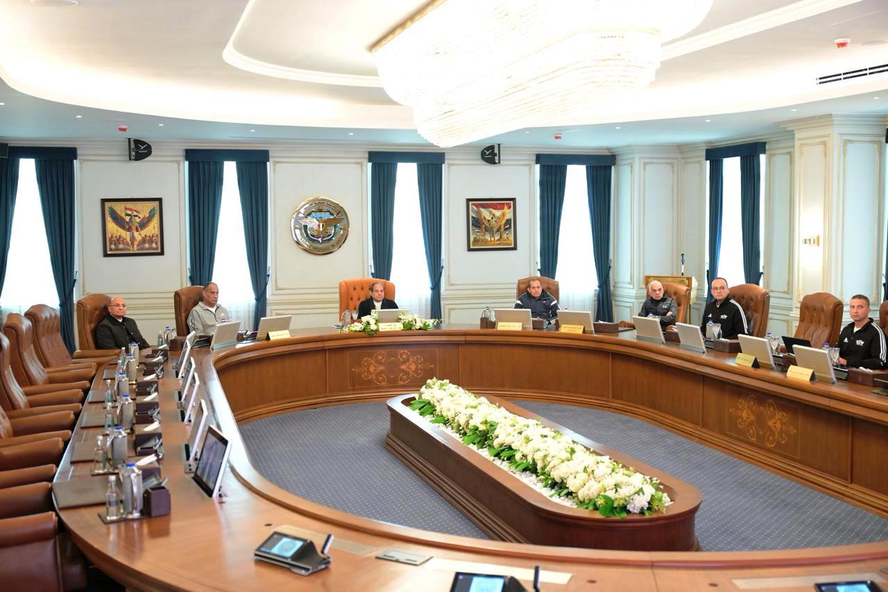 الرئيس السيسى فى الأكاديمية العسكرية