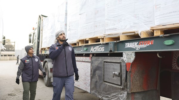 دعم إماراتي متواصل لتلبية احتياجات أهالي غزة