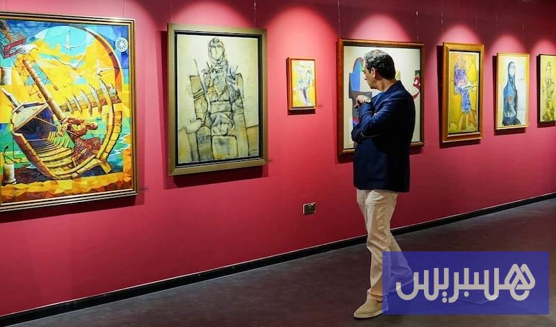 لوحات المليحي والشعيبية في أبوظبي
