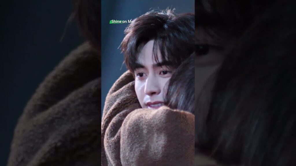 حضنه كان كل ما احتاجته💞😊 امنحني الأمل #shineonme #songweilong #zhaojinmai #cdrama #iqiyi