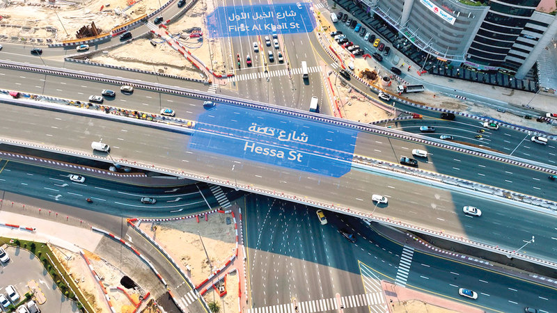 افتتاح المرحلة الأولى من تطوير شارع حصة «المشروع» يتضمن توسعة شارع حصة إلى أربعة مسارات في كل اتجاه بطول 4.5 كم. من المصدر