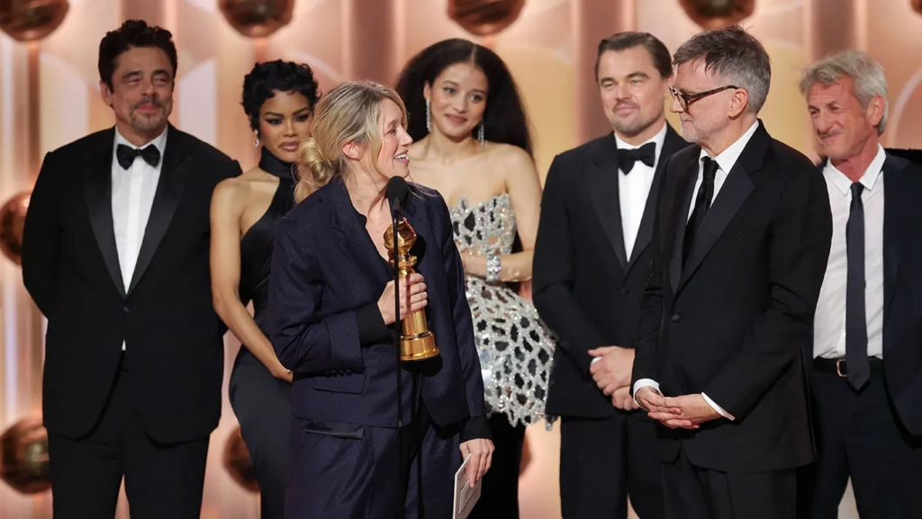 "وان باتل أفتر أناذر" و"هامنت" يحصدان كبرى جوائز حفل جولدن جلوب