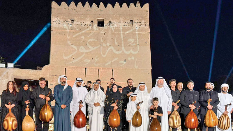 «ليلة عود» حافلة بالنغم الراقي في الفجيرة