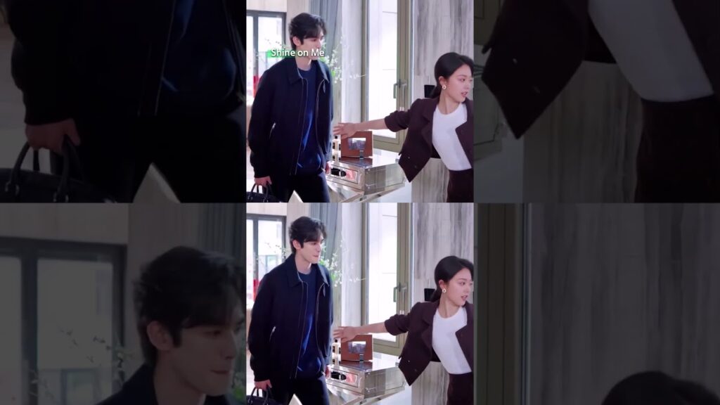 خطأ صغير… وسعادة كبيرة🥰😂 امنحني الأمل #shineonme #songweilong #zhaojinmai #cdrama #iqiyi