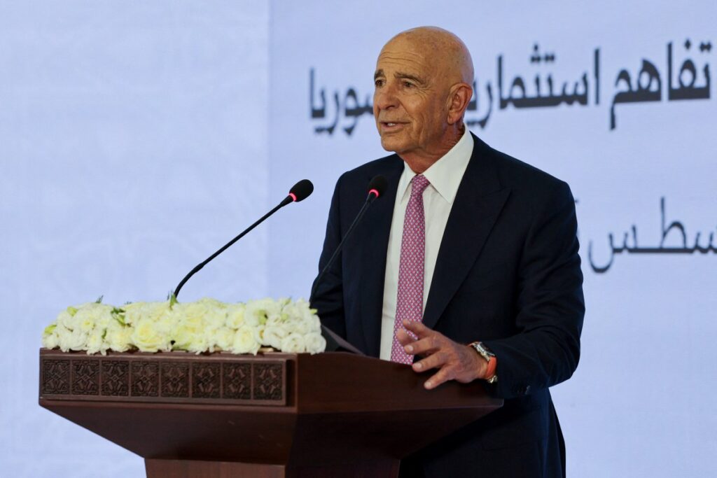 المبعوث الأمريكي برّاك يدعو إلى الالتزام بالهدنة في سوريا