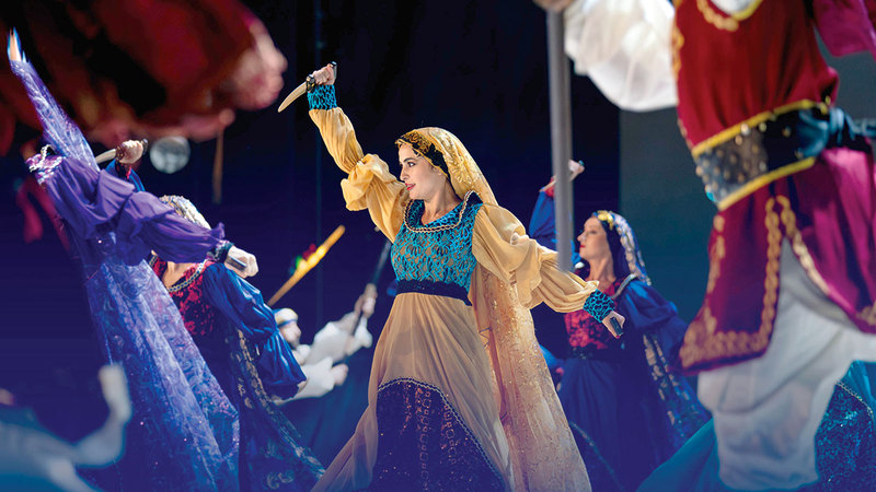 الإقبال يعكس تقدير الجمهور للملحمة العربية الإقبال يعكس تقدير الجمهور للملحمة العربية