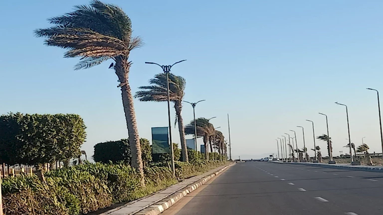 تحذير عاجل من الأرصاد نشاط رياح مثيرة للرمال والأتربة بهذه المناطق