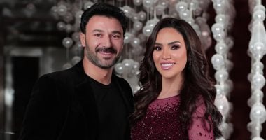 قصة تعارف مى فاروق ومحمد العمروسى بعد احتفالها بمرور سنة على زواجهما