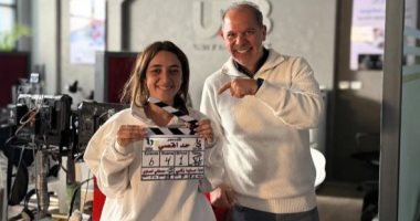 رامى إمام فى زيارة مفاجئة لكواليس مسلسل حد أقصى إخراج مايا أشرف زكى