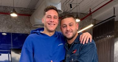 شاهد رمضان صبحى فى الظهور الأول له بعد إخلاء سبيله