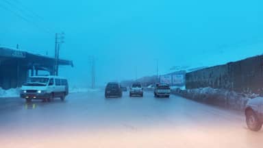 "التحكم المروري" بالصّورة: هكذا تبدو طريق ضهر البيدر الآن - MTV Lebanon