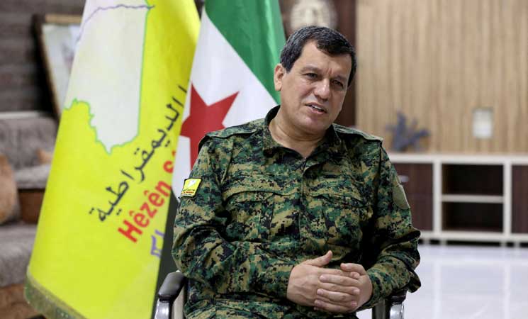 قبل توجهه إلى دمشق.. مظوم عبدي يؤكد مواصلة قوات "قسد" النضال حتى تحقيق النصر