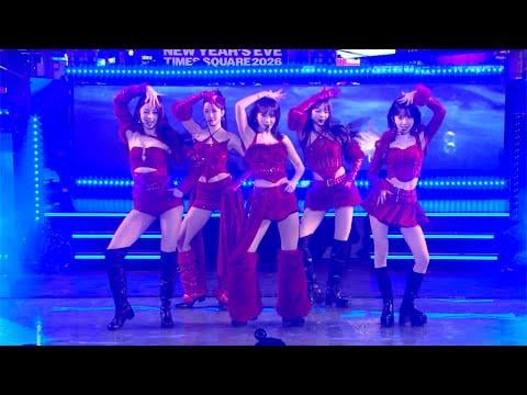 LE SSERAFIM - Crazy + Spaghetti @ ABC Dick Clarke's New Year's Rockin' Eve (260101)