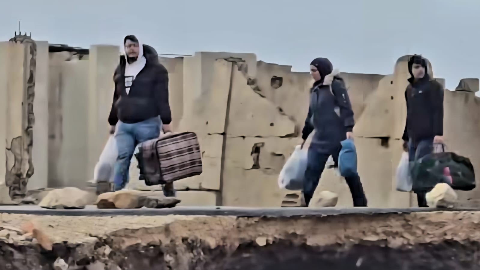 جسر العريضة الحدودي (النهار).