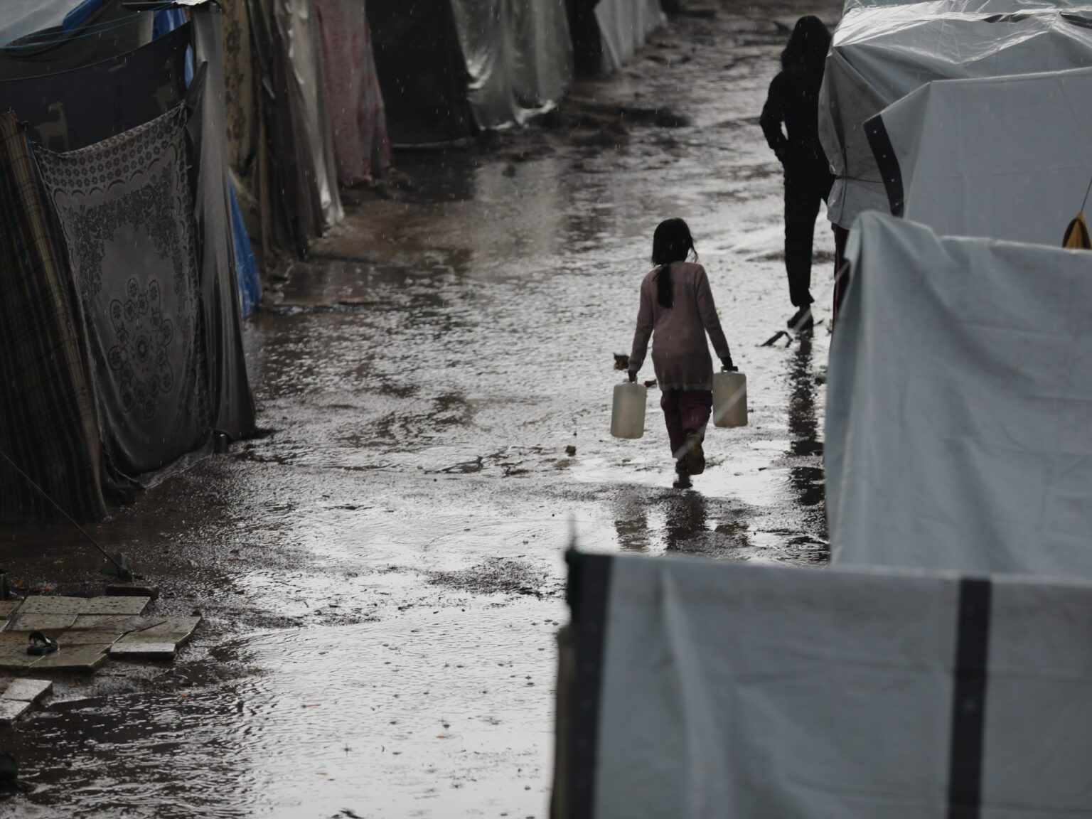 "الدوامة القطبية".. كيف تؤثر على طقس غزة القاسي حاليا؟ | علوم