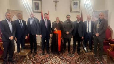 ميناسيان استقبل نديم الجميّل مهنئاً بالعيد