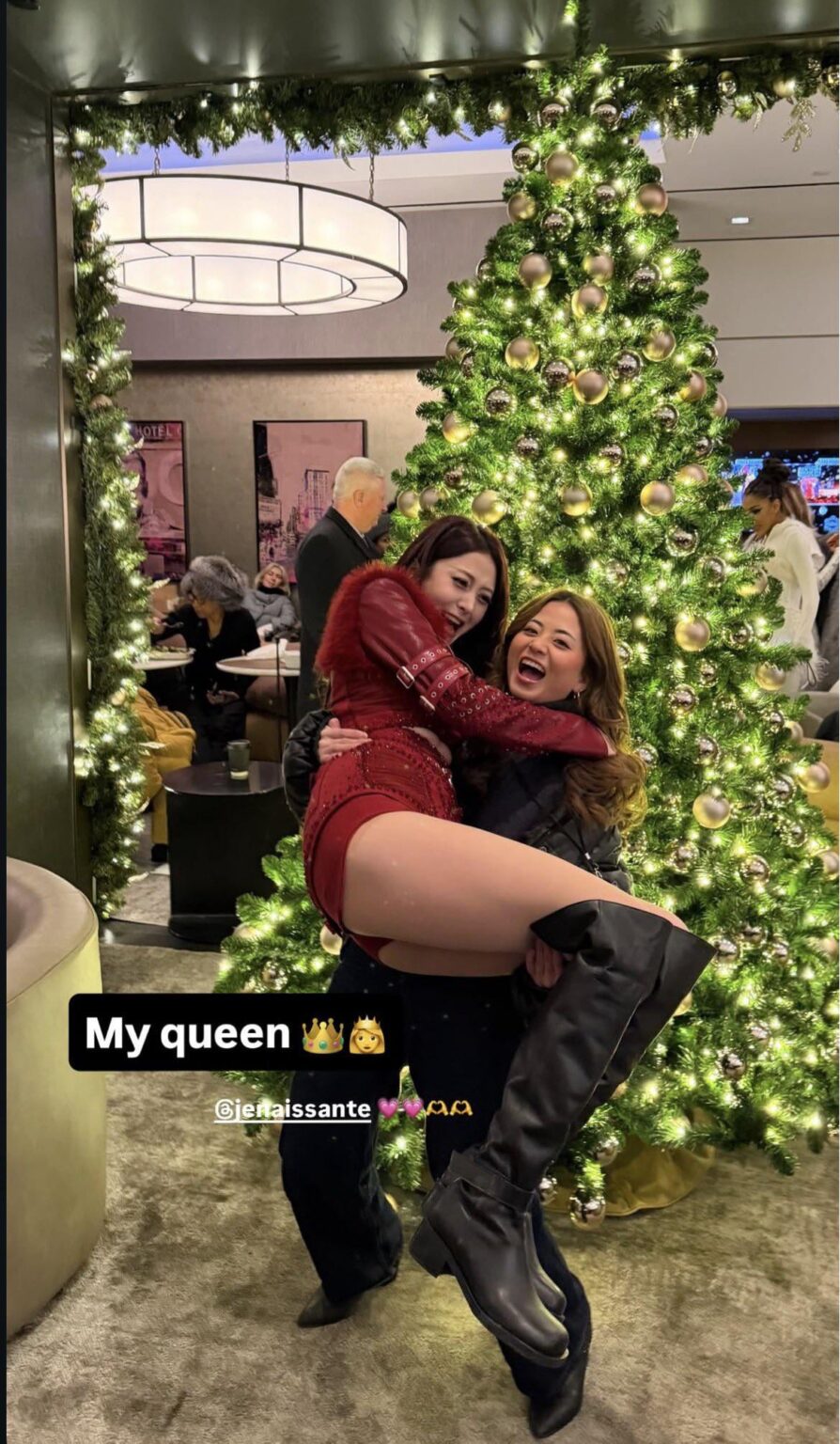 260101 تحديث قصص الانستقرام لراشيل هوه مع هوه يونجين