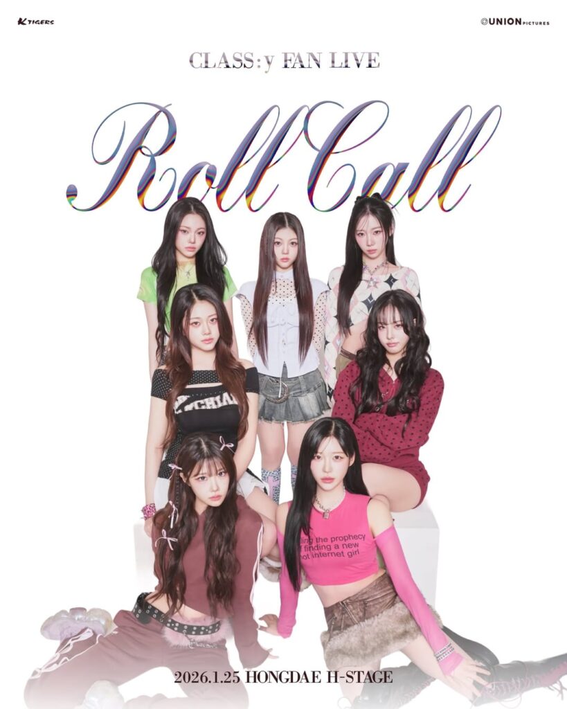 CLASS:y - 2026 Fan Live 'ROLL CALL' (ملصق)