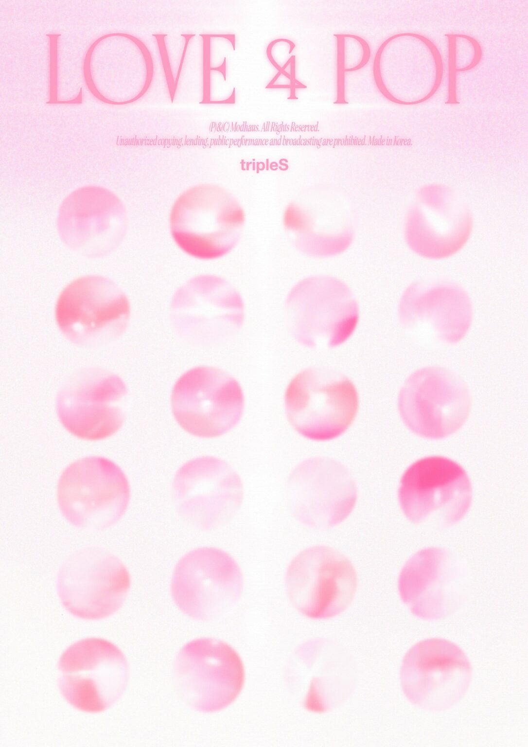 TripleS - LOVE&POP (ملصق تشويقي)