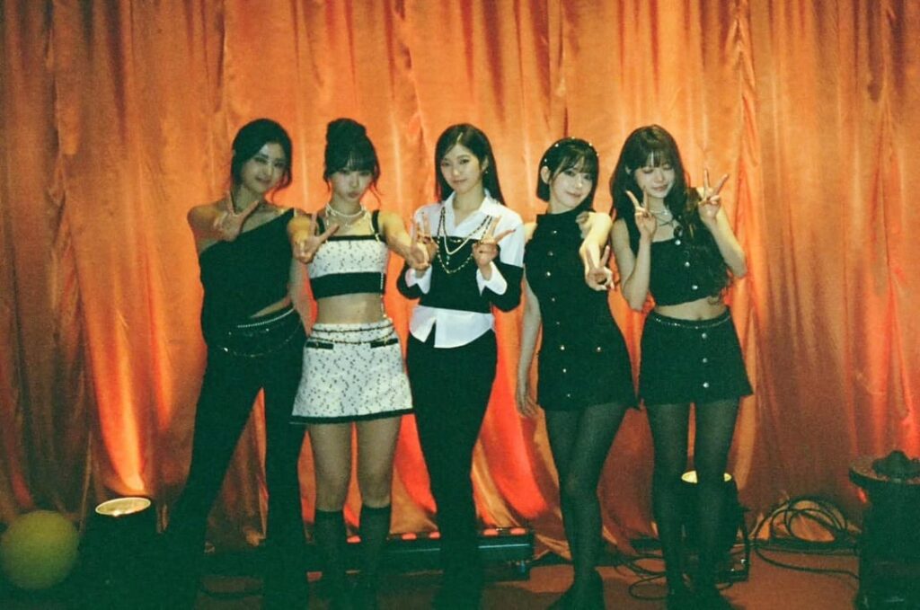 260103 تحديث كيم كانغسوك (MBC Music Core PD) على الانستقرام مع LE SSERAFIM