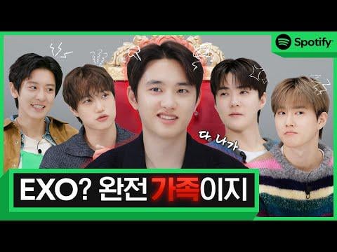 EXO - شرح أغنية "Crown": كلمات EXO الخاصة | سبوتيفي لاين باي لاين @ سبوتيفي كوريا (260130) [ENG SUB]
