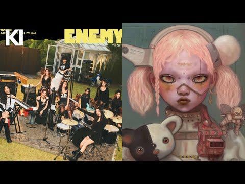 Mashup - TWICE x Bring Me The Horizon - "أفضل 10 أعداء" (إذا كانت أغنية ENEMY أغنية ميتال) - YouTube