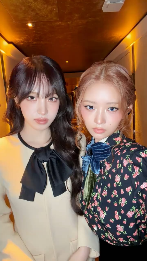 260129 تحديث IVE الرسمي على TikTok مع Rei & Liz - Couplez 𝐋𝐎𝐕𝐄💖