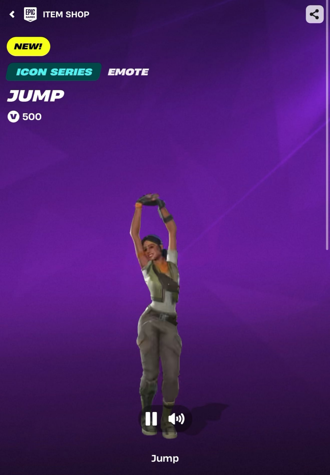 260118 BLACKPINK x Fortnite "JUMP" التعبيرية الجديدة