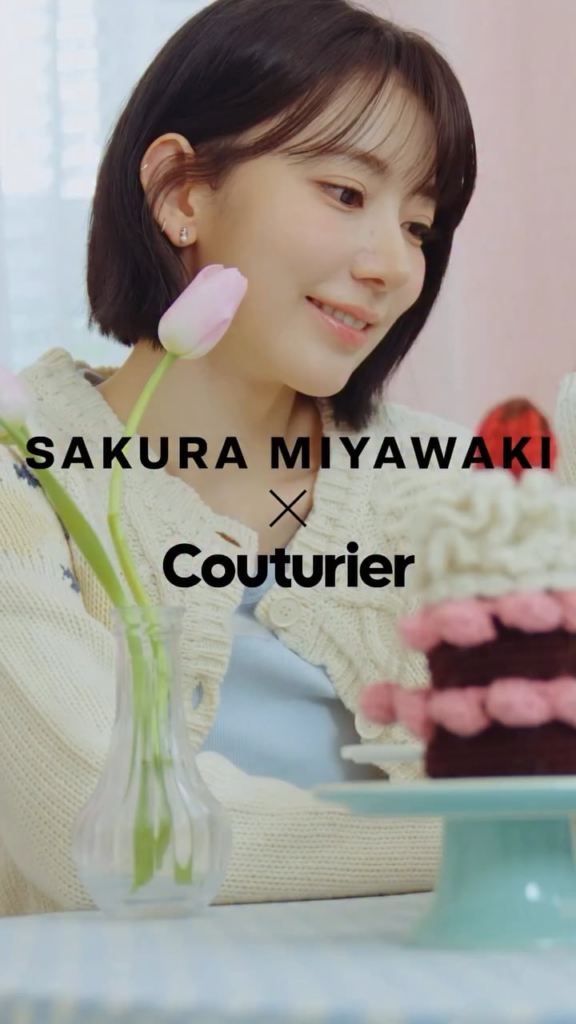 260114 - تحديث الانستقرام لـ Couturier by Felissimo مع مياواكي ساكورا