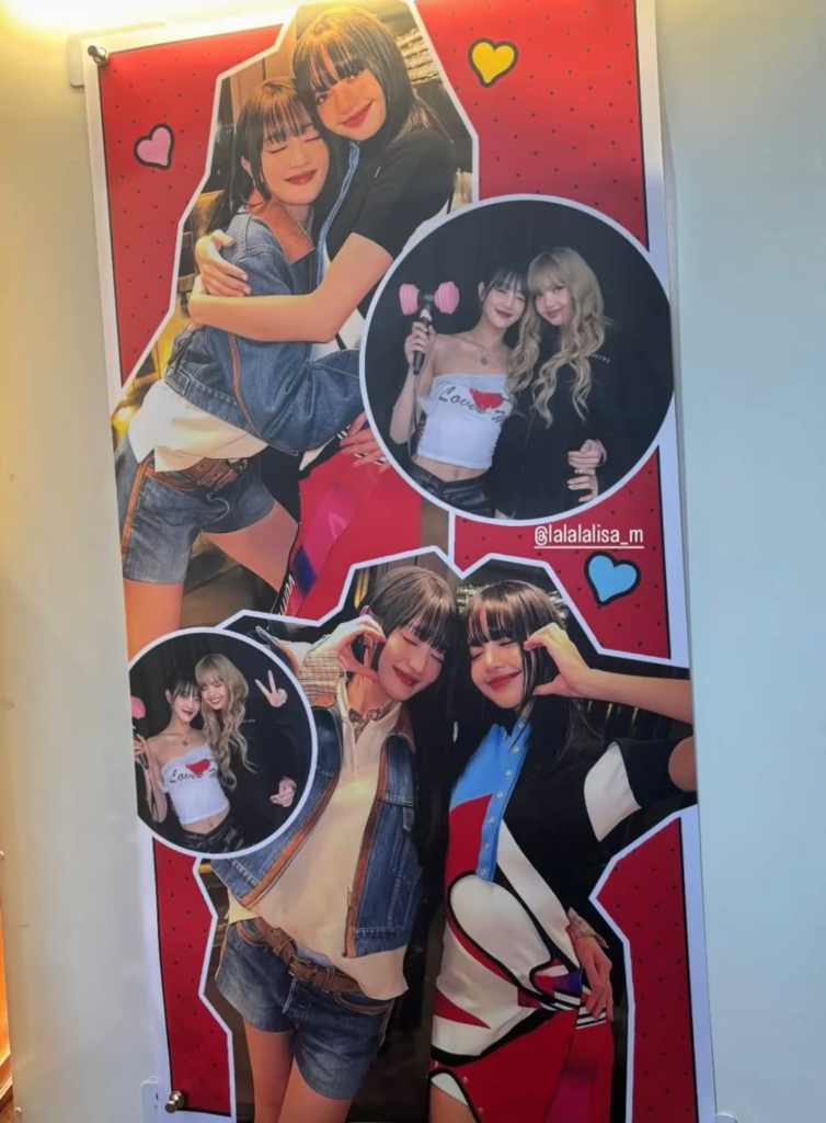 260102 ميني من i-dle أرسلت إلى ليزا شاحنة طعام إلى موقع تصوير فيلم "TYGO"