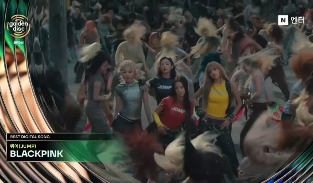 260110 BLACKPINK - أغنية "뛰어(JUMP)" تفوز بجائزة "أفضل أغنية رقمية" في حفل توزيع جوائز Golden Disc الأربعين!