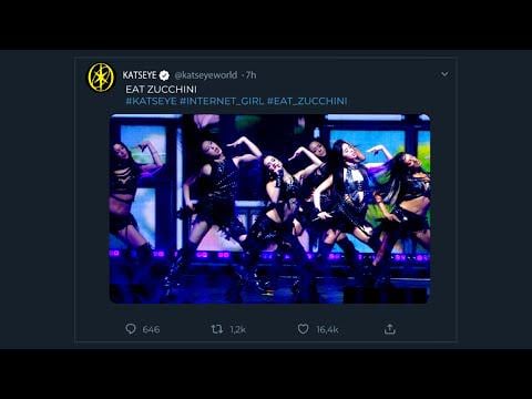 كاتسي - فتاة الإنترنت (المتخيل الرسمي)