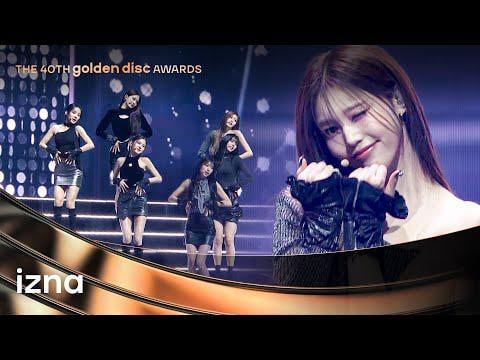izna - Be My Baby (الأصل. Wonder Girls) @ حفل توزيع جوائز القرص الذهبي الأربعين (260110)