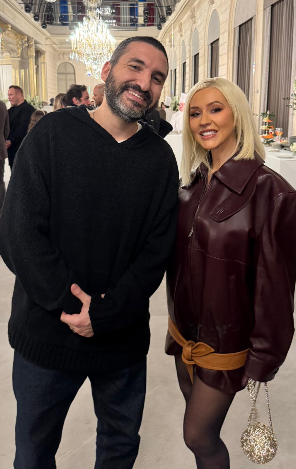 أبراهيم المعلوف وكريستينا اغيليرا (المكتب العلامي لـ معلوف)