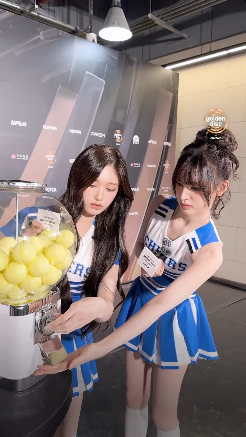 260123 تحديث تويتر لجوائز القرص الذهبي مع IVE - الكبسولة الذهبية في حفل توزيع جوائز القرص الذهبي الأربعين