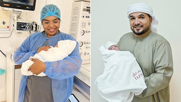 مواليد يستقبلون الحياة في أولى لحظات 2026