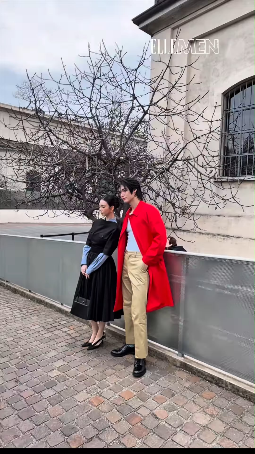 260118 - تحديث الانستقرام ELLE MEN HK مع كارينا ووين ميتاوين