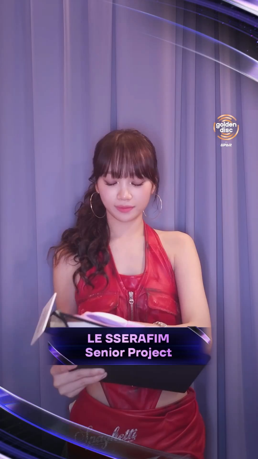 260119 تحديث تويتر لجوائز Golden Disc مع LE SSERAFIM - مشروع كبير في حفل توزيع جوائز Golden Disc الأربعين